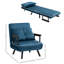 Chualar Single 73cm Upholstered Futon Chair-1226925098