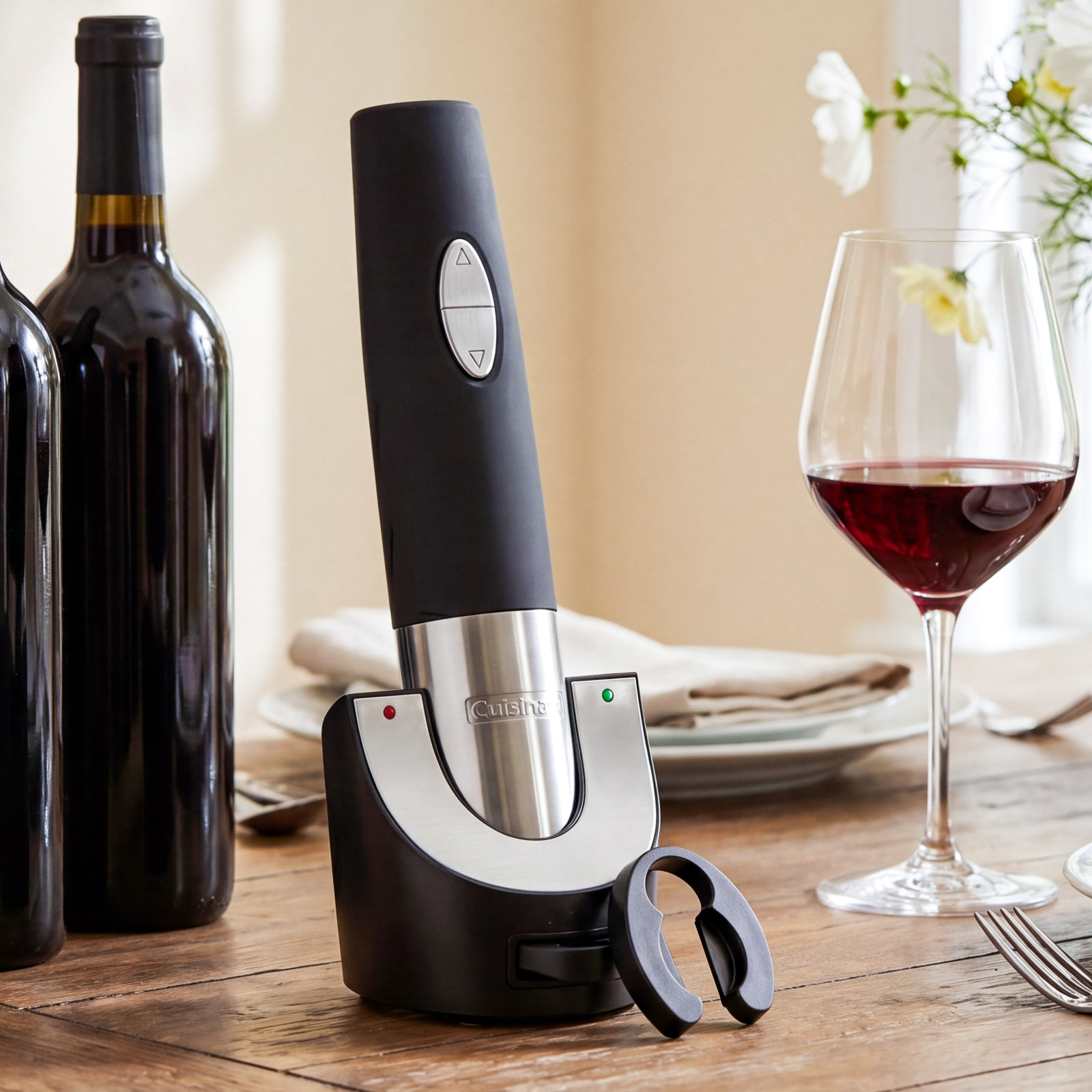 Stainless Steel Electric Wine Opener