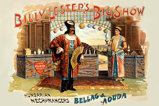 « billy lesters big show » par donaldson lith. co. impression