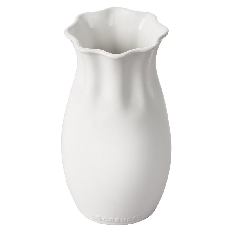 Flower Vase, White