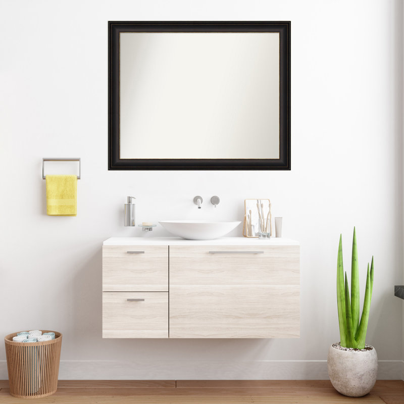 Miroir mural Tavalas, Rectangle, 30,5 po x 32,5 po
