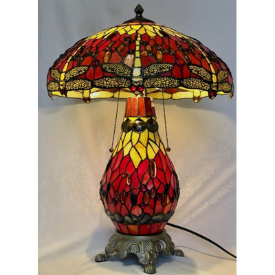 Lampe de table Tiffany Dragonfly