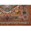 Tapis gris traditionnel en laine 2 x 3
