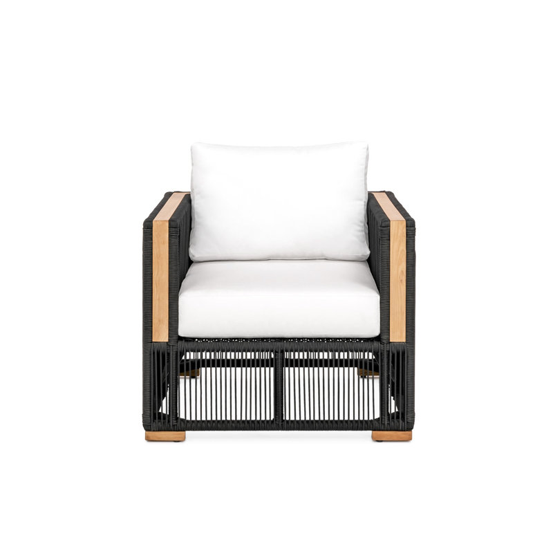 Campo Club Chair - Natural, White, Black