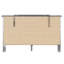 Commode 6 tiroirs avec boutons ronds-279810695