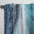 Abstract Curtain Panel, Ocean Waves Room Darkening Decor - Navy Blue Ocean Waves With White Seafoam I-80638303