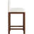 Conrad Letcher Linen Textured Fabric Counter Stool-1357421420