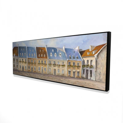 Vieille ville de Québec, reproduction sur toile