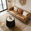 Table basse en cuir fritté clair-1209291397-1209291392