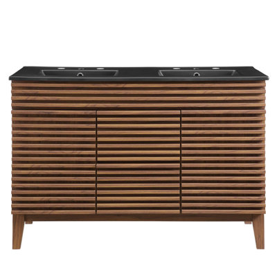 Meuble-lavabo double 48 po Render