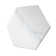 Porlan 8-in. x 9-in. Hexagon Marble Look Matte Porcelain Wall & Floor Tile
