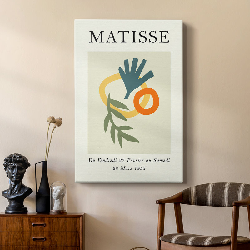 Matisse CCL XXX, reproduction d'art encadrée sur mesure, galerie Cavas, H 18 po x l 12 po