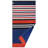 Velasquez Quick Dry Laguna Stripe Oversized 100% Cotton Beach Towel