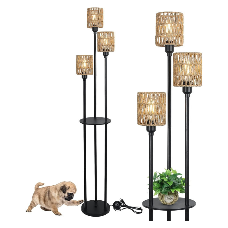 Lampe sur pied Boho