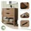 Meuble-lavabo autoportant simple 30 po avec comptoir en céramique Caroldean-1196556961