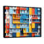 «Cityscape Colorful Patterns I», reproduction d'art sur toile-1145661954-1145661955