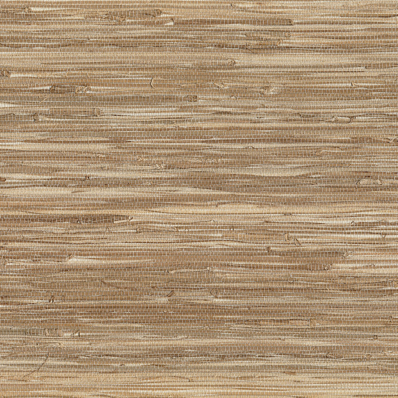 Grasscloth Grass Cloth Wallpaper Roll, 396" x 20.5", Taupe