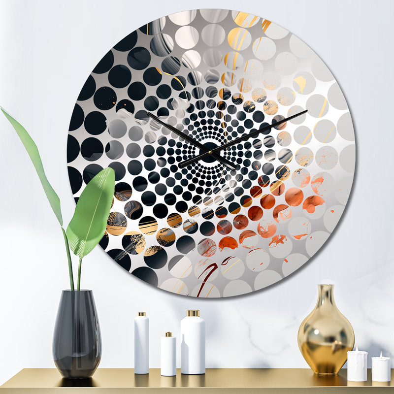 Serlin - Horloge murale abstraite, Petit