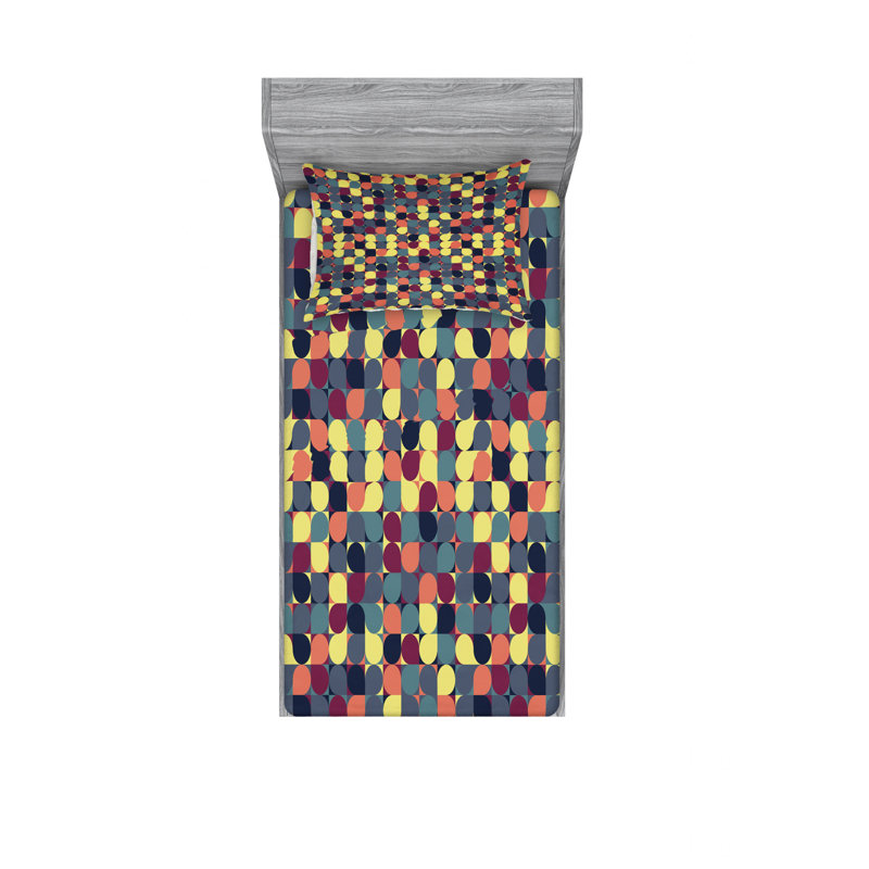 Microfiber Sheet Set, Twin XL Sheet Set with Fitted Sheet
