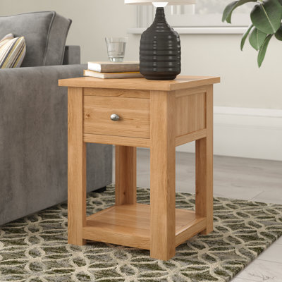 Farris Solid Wood End Table