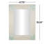 Miroir mural en nacre bleu-86602848