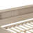 Twin Size Wood Daybed With Storage Shelves And 3 Drawers, Antique White Milk