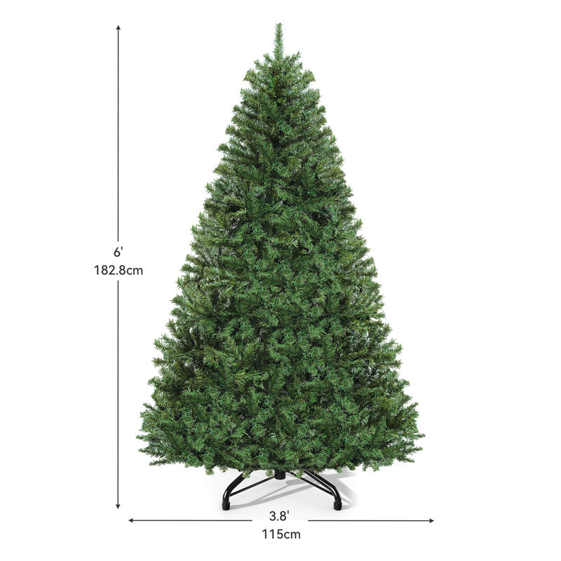 Arbre de Noël artificiel pin 6 pi, 6'