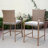 Pella Tall Bar Stool Set for Two with Matching Glass Table
