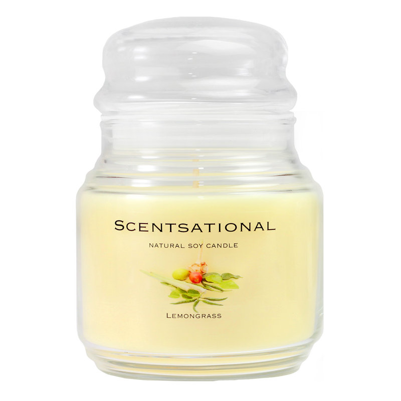Bougie au soja naturel