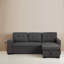 Canapé-lit modulaire réversible avec rangement 92,12 po-399028007