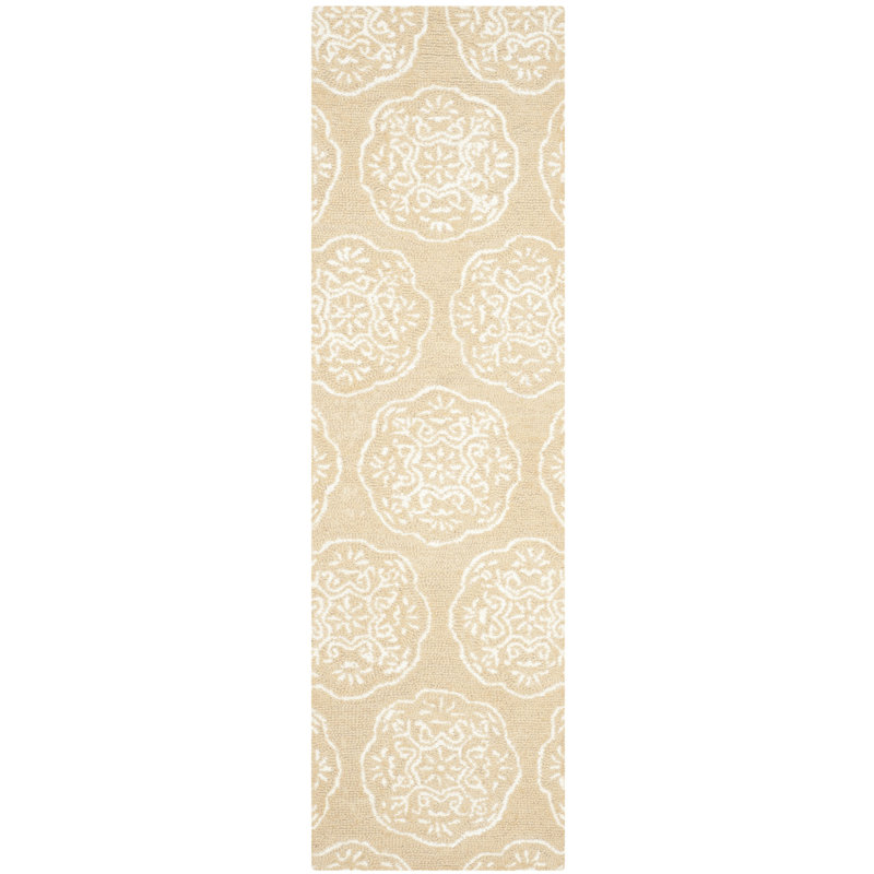 Bella Hand Tufted Wool Floral Rug, Runner 2'3" x 8'