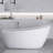 63" X 31.2" Freestanding Soaking Acylic Bathtub