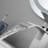 Waterfall Spout Bathroom Faucet,Single Handle Bathroom Vanity Sink Faucet-121292144