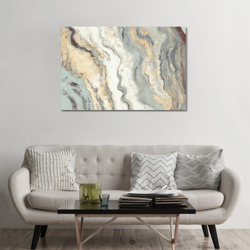 «Cool Flow II» par Patricia Pinto, reproduction d'art sur toile, Toile tendue, Pas de tapis, H 48 po x l 32 po x P 1,5 po