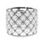 18cm H Acrylic Drum Lamp Shade ( Uno ) in Clear
