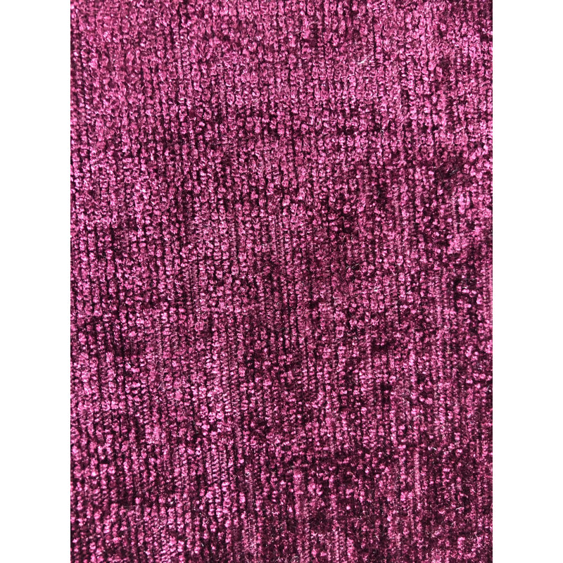 Izabella Upholstered Bed, Double (4'6), Aubergine