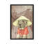 «Shar Pei With The Great Wall» par Barruf, impression sur toile tendue-31926728-73617912-73617913