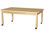 Laminate Adjustable Rectangle 6 Students Activity Table