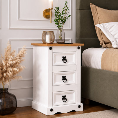 Solid Wood Bedside Table