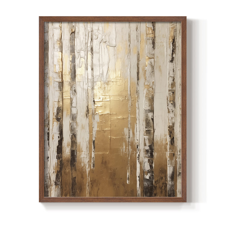 ABSTRACT Series CMLVI Framed Print - Solid Wood