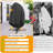 Patio Egg Chair Covers Waterproof, Upgraded 500D Outdoor Hanging Egg Chair Covers With Waterproof Zipper, Single Seat Swing Chair Cover, Windproof, Anti-UV, No Tears ( Up To 45" W X 75"H )