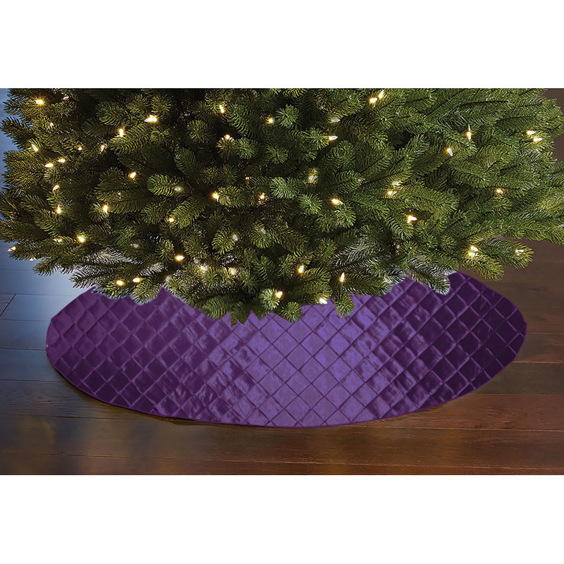 Cache-pieds d'arbre Noël, Prune