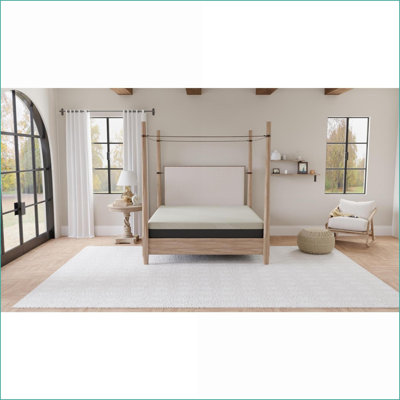 Matelas, plateau court en mousse viscoélastique gélifiée de 12 po | Mousse | Gris