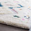 Tapis ivoire à chevrons Barden-454005187