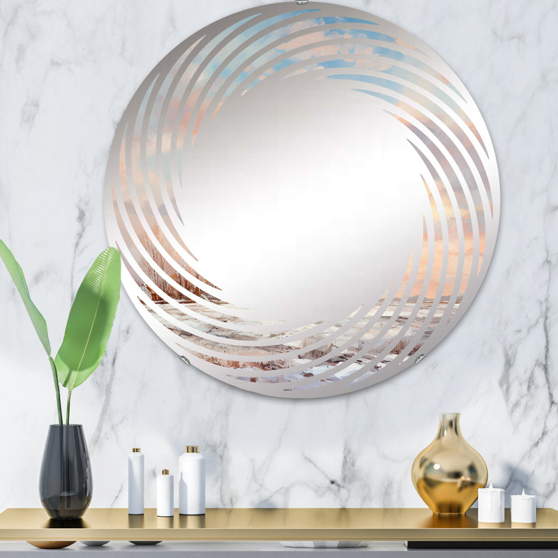 Evangelena Circle Mirror, 31.4" x 31.4"