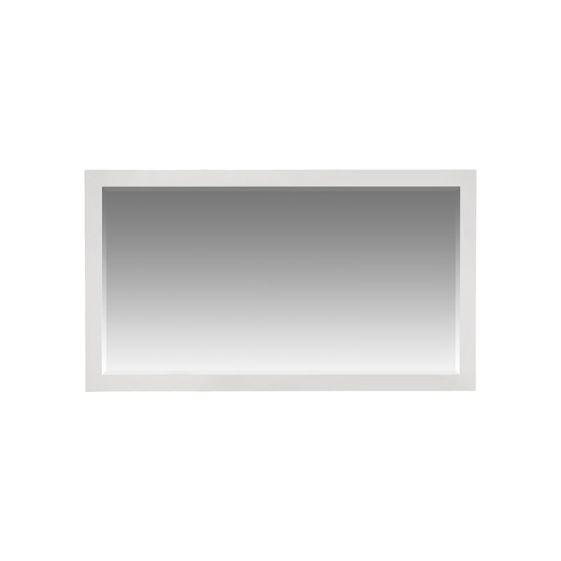 Miroir 31,5 po, 31,50 po x 56 po, Blanc
