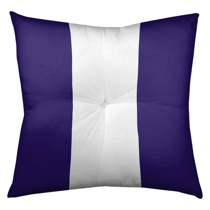 Coussin de sol touffeté baltimore retour, 30 po x 30 po, Mauve / Blanc