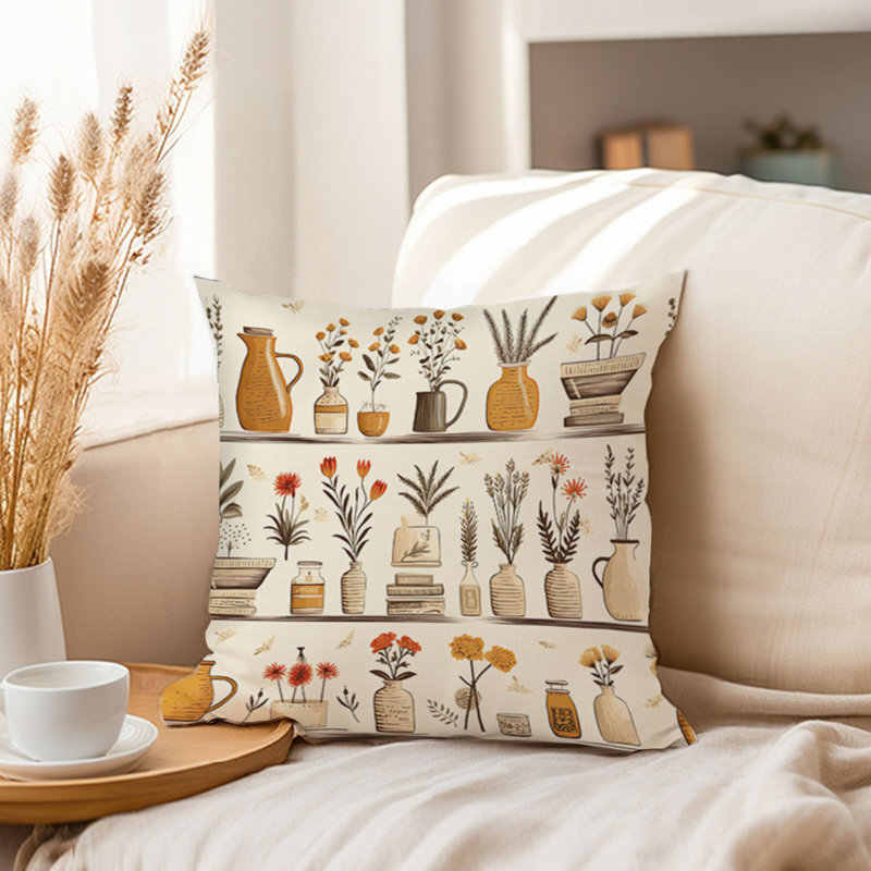 Rustic Farmhouse Pattern VI, 20"H x 20"W