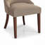 Ensemble de 2 chaises d'appoint Quinley Espresso