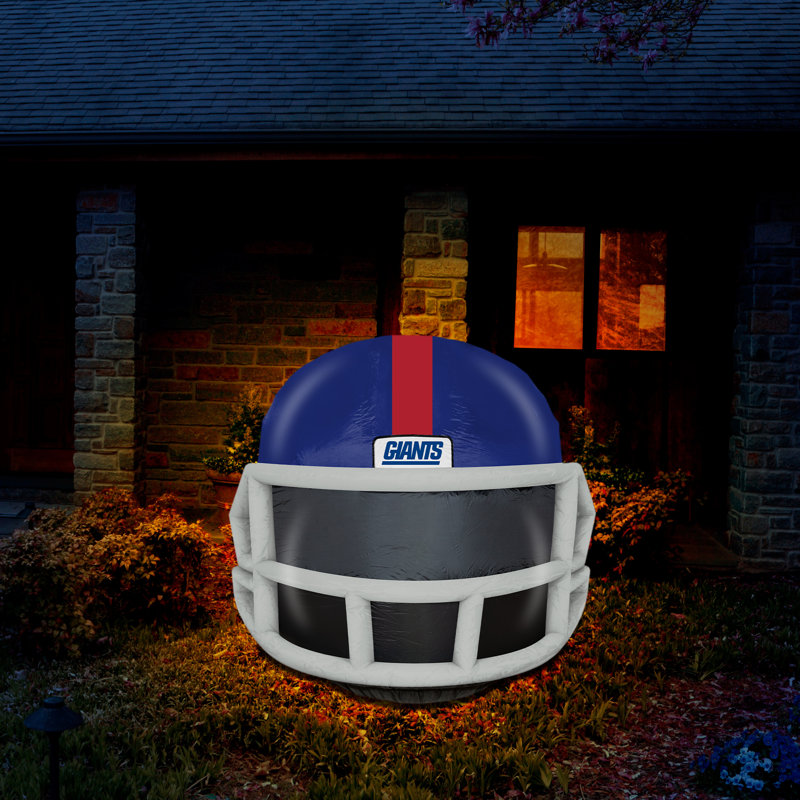 Casque gonflable 4 pi avec lumières DEL et ventilateur intégré SportFLFL New York Giants